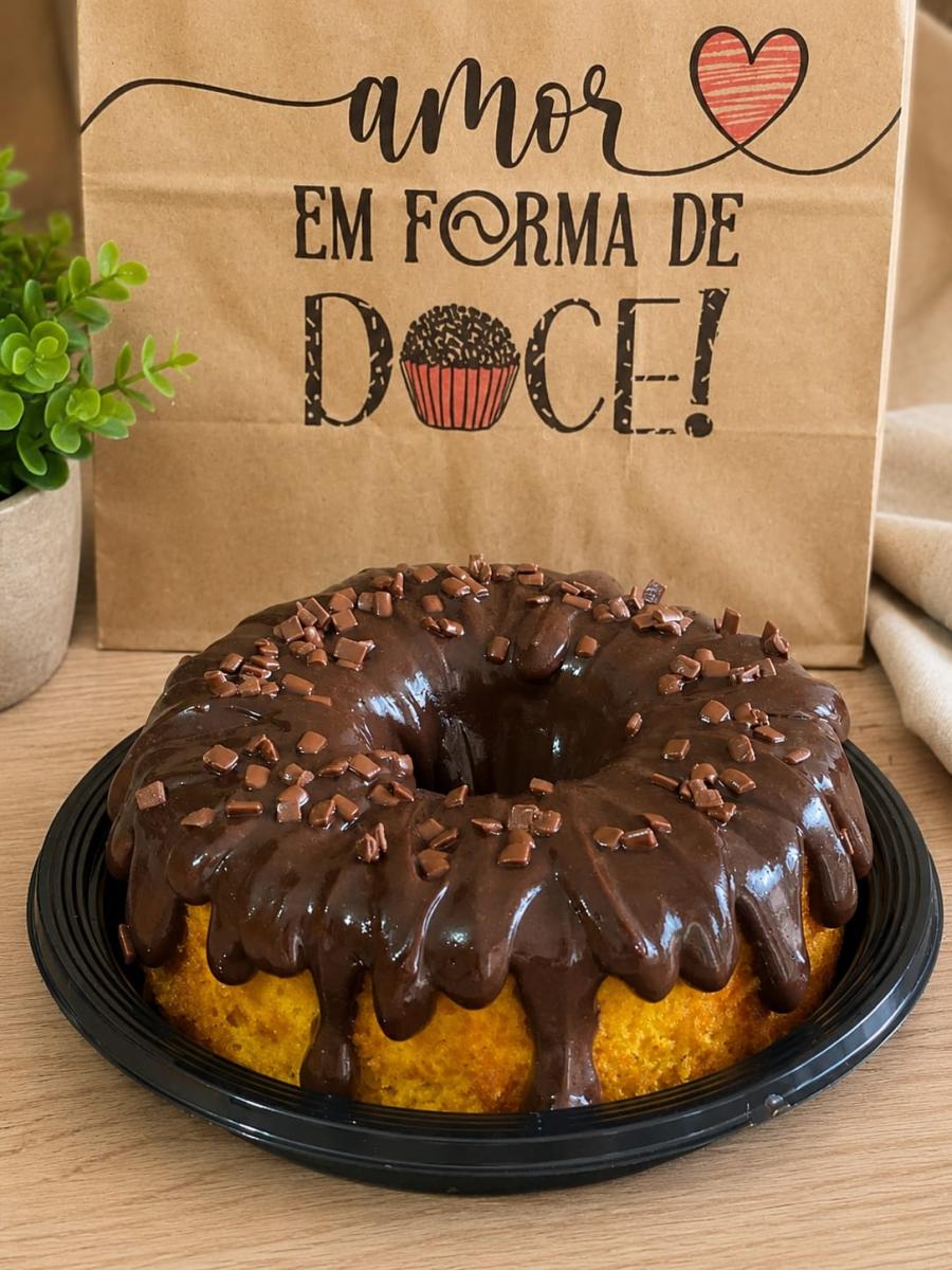 Bolinho  de cenoura